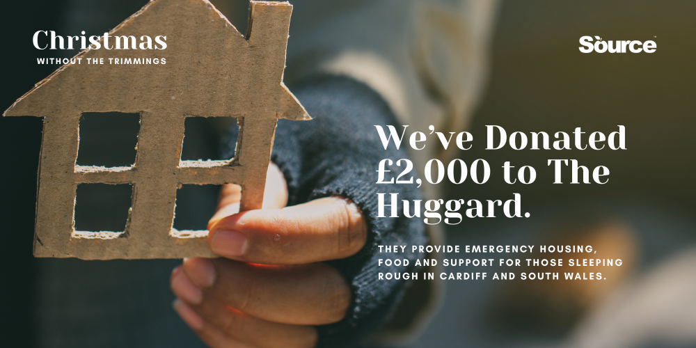 Source Donates £2000 to The Huggard