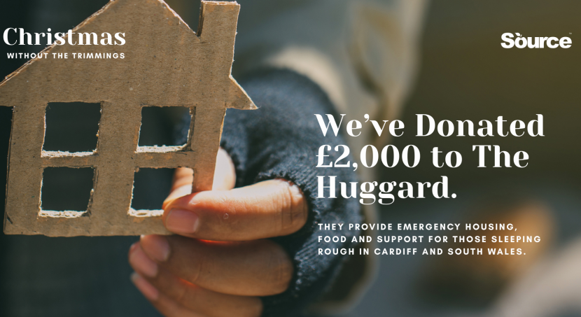 Source Donates £2000 to The Huggard