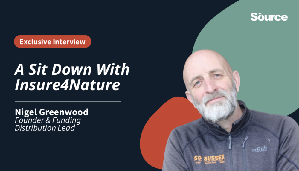 a Site Down with Insure4Nature. A man with a grey beard smiling at the camera.