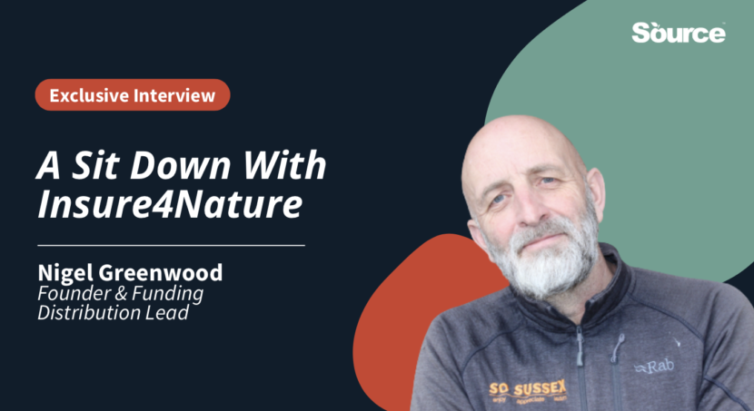 a Site Down with Insure4Nature. A man with a grey beard smiling at the camera.